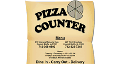 Desktop Screenshot of pizza-counter.com